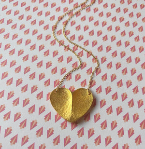 Heart Pawprint Necklace
